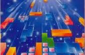 Video-Spiel Tetris Animation