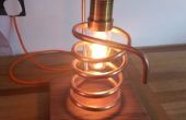 Vintage Rohr Lampe mit Touch Dimmer Steuern