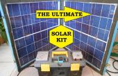 Backup Energiesparer alles in einem Kit, angetrieben von einem klappbaren mobile Solar-Panel