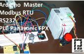 Arduino Modbus Master RTU und PLC Panasonic FPX-C14R