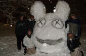 Deadmau5-Schneeskulpturen