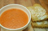 Würzige Tomaten-Kokos-Suppe