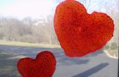 Wie erstelle ich ein Valentine Herzen Fenster Klammern Handwerk für Kinder