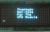 Arduino und Moduls Noritake 24 x 6 VFD (Vacuum Fluorescent Display)