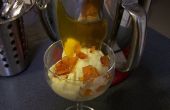 Vanille-Bergamotte Eis ohne eine Eismaschine machen