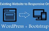 Konvertieren Sie eine vorhandene Website in ansprechende WordPress mit Bootstrap