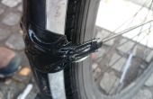 Reparieren Ihr Fahrrad Schutzblech-Halter mit Duckttape