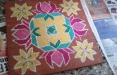 Rangoli indische Kunst