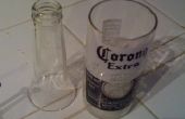 Corona trinken Gläser aus Flaschen machen