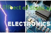 Wirkung von statischer Elektrizität auf Elektronik