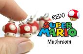 #Redo tag - Super Mario Mushroom-Ohrringe - Fimo