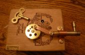 Ein Uhrwerk Kolben (Steampunk)