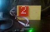 LED Matrixdisplay Zeile Spalte Scannen mit Arduino