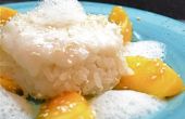 Kokos Mango Sticky Rice w / Ginger Air