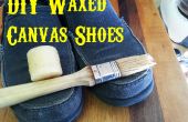 DIY-gewachste Canvas-Schuhe