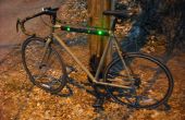 Blinkende LED Top Tube Pad für Ihr Fahrrad