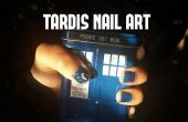 TARDIS In Space-Nail-Art