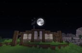 Schöne Minecraft-Hügel-Haus