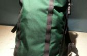 20L einfach Roll Top Rucksack Basis mit einer Tasche für Frame zu nähen kann, ein Klettern, wetterfest, Wandern, Stadt Tasche oder eine Kombination davon. (Klettern mod angezeigt) 