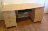 Elektrogeräte freundliche Büro-Schreibtisch mit CNC-Fräser und Sperrholz gemacht