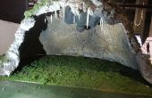 Diorama, Bat in der Höhle