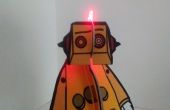 Blinky Papier Roboter - 1. Schaltung Papierprojekt