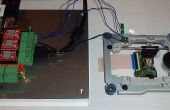Raspberry Pi CNC-Hut gesteuert CDROM Schrittmotor