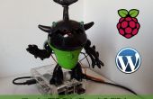 WordPress Animatronics Warnung mit Raspberry Pi