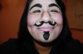Die einfache Version der V for Vendetta Make-up