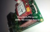 RASPBERRY PI 3 (und RASPBIAN JESSIE) GSM 3G Serien wie
