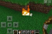 Wie erstelle ich flammenden Pfeile auf Minecraft