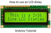 Gewusst wie: verwenden Sie ein LCD-Display - Arduino Tutorial