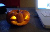 Super einfache USB-Powered Halloween Jack o ' Lantern
