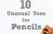 10 ungewöhnliche Verwendungen für Bleistifte