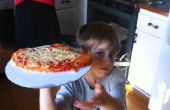 Pizza zu machen, mit den Kindern - 30 Minuten