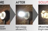 Verschönern Sie Ihre CFLs mit Bright Idee Schattierungen (stehlen diese Idee!) 