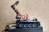 Robot tank with arm