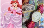 D.i.y.-Disney Ariel inspirierte Uhr/Stoff Uhr