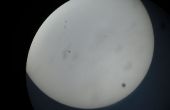 Bilder, die ich heute (5. Juni 2012) von der Venus-Transit