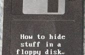 So blenden Sie Sachen in einer Diskette