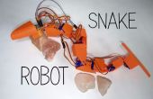 3D gedruckte Schlange Roboter