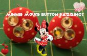 Minnie Mouse inspiriert Taste Ohrringe