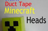 Mini-Duct Tape Minecraft Kopf