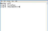 Wie erstelle ich Batch-Datei-Software auf Merkzettel für Windows XP