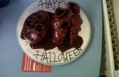 Halloween Herz Kuchen