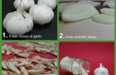 Hausgemachte Knoblauchpulver und Knoblauchsalz mit Video