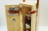 Monogrammiert Whisky-Geschenk-Box