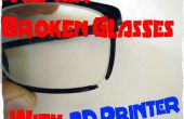 Gebrochene Gläser mit 3D-Drucker - HowTo zu reparieren