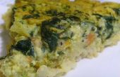 Vegan-Spinat-Quiche mit brauner Basmati Kruste