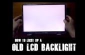 Wie man eine alte LCD-Bildschirm-Hintergrundbeleuchtung Leuchten